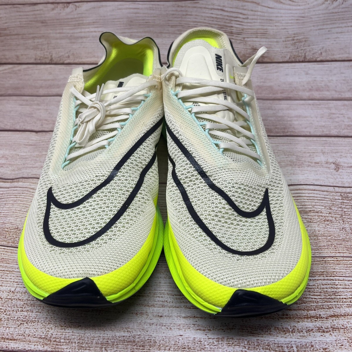 Nike ZoomX Streakfly Coconut Milk Volt Running Shoes DX3415 100