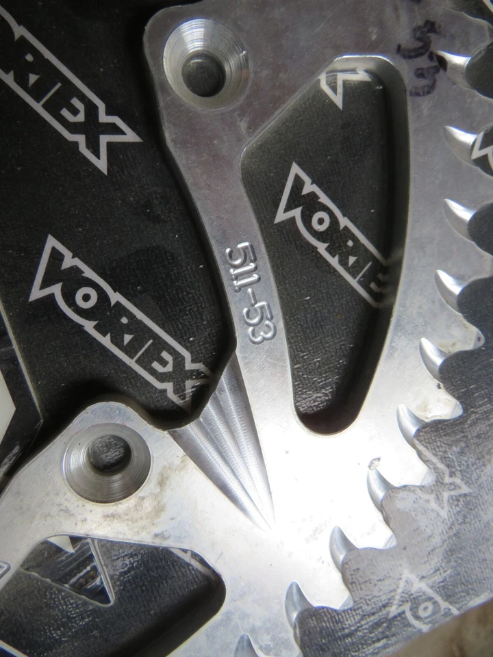 NEW VORTEX SUZUKI REAR SPROCKET 511-53 RM 125 250 DR DRZ400 RM125 RM250 53T OM22 - Image 2 of 2