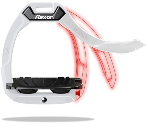 Flex-On Safe-On Junior Flex On Safe On Shock Absorbing Incline Safety Stirrups - Picture 4 of 6