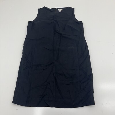 Chicos Black Linen Blend Sleeveless Knee Length Dress Womens Size 1 | eBay Chicos Black Linen Blend Sleeveless Knee Length Dress Womens Size 1 | eBay
