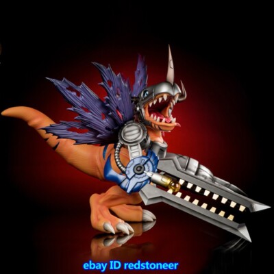 MIMAN Studio Metal Greymon Digimon H41cm Action Figure Resin Model