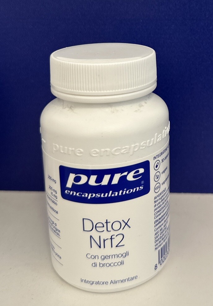 Pure Encapsulations DETOX NRF2 30 Capsule: Depurativo Fegato Naturale