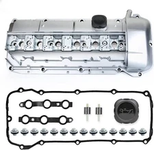 MITZONE Aluminum Valve Cover Kit for 1998-2008 BMW Z3, X5, 2.5L-3.0L M52 M54
