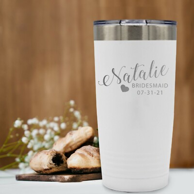Custom Personalized Bridesmaid Tumbler - MPM | eBay