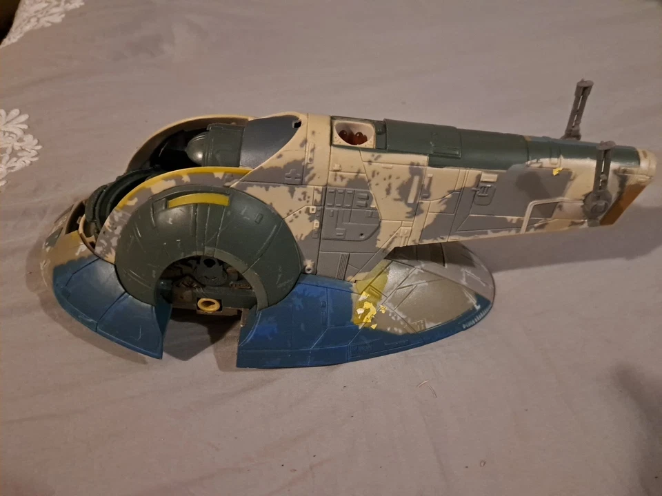 Star Wars Attack of the Clones 2001 Jango Fett's Slave 1 nave leer descripción  Foto 4 de 4