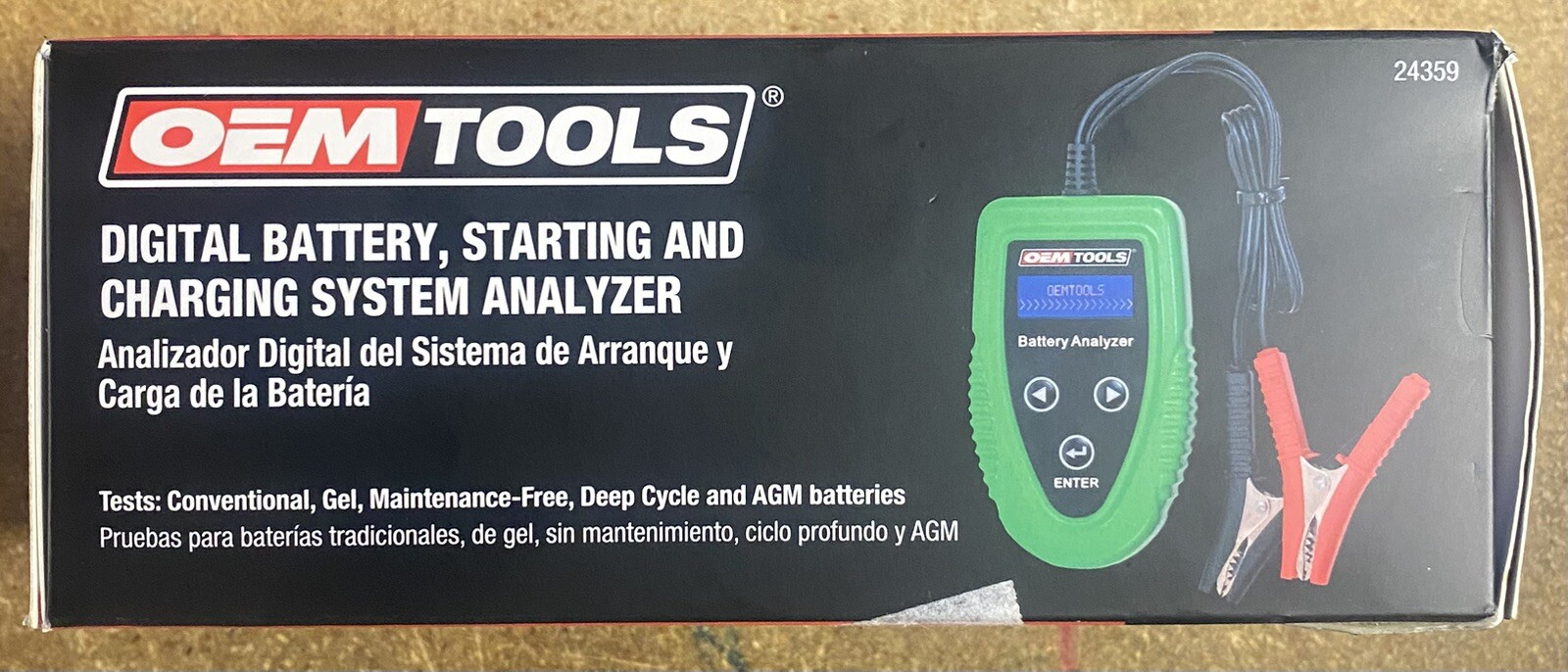24359 Digital Battery Starting & Charging System Analyzer - New | eBay