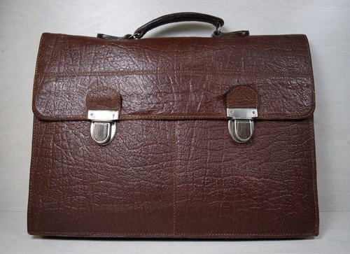 vintage document bag