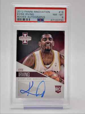 KYRIE IRVING 2012-13 PANINI INNOVATION ROOKIE AUTOGRAPH RC AUTO
