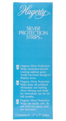 Hagerty Silver Protection Strips, Jewelry Tarnish Prevention Strips for 