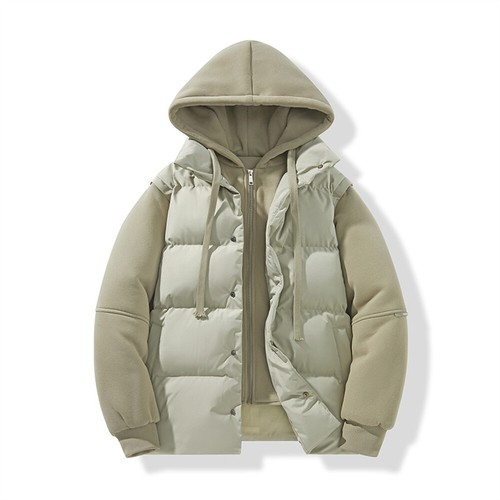 Men's Warm Winter Cotton Down Jacket Puffer Jacket Casual Coat Hot selling - Picture 13 of 25