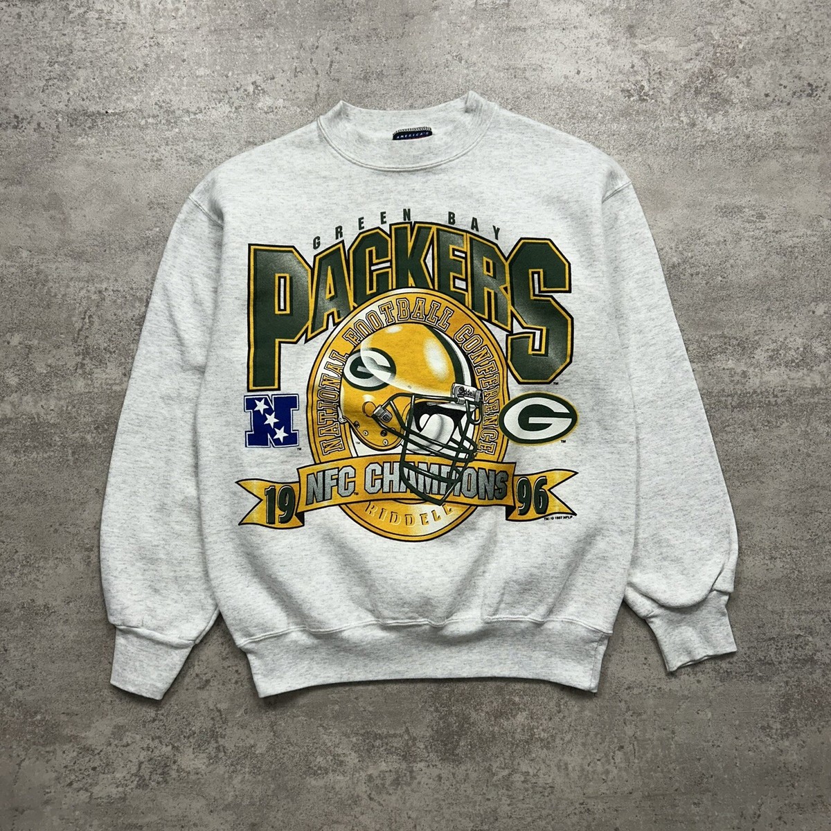 90s グリーンベイパッカーズ　スウェット 1996 NFL PACKERS/グリーンベイ パッカーズ BACK TO BACK スウェット
