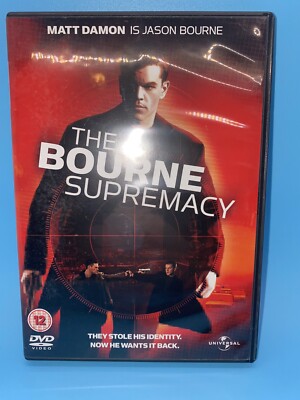 PAL ''The Bourne Supremacy'' DVD (VGC) - Regions 2, 4, 5 (Not for USA)