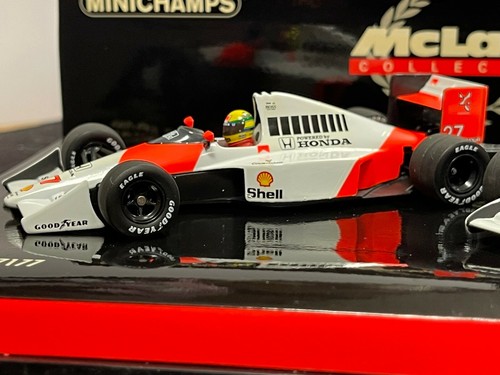 1/43 World Champion Set McLaren Honda 1990 & 1991 Ayrton Senna #7033/7177 - Picture 7 of 11