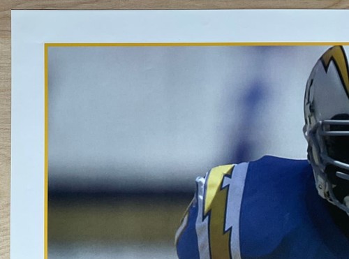 LaDainian Tomlinson San Diego Chargers 2004 Official NFL Poster 22.5 x 34 - Picture 2 of 5
