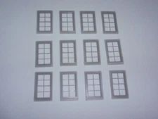 Nickdo3D -  O Scale Double-Hung Windows - 12-Pack