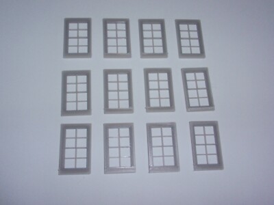 Nickdo3D -  O Scale Double-Hung Windows - 12-Pack