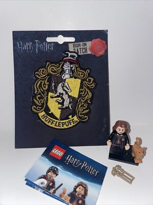 Hermione Granger LEGO Harry Potter Minifigure w/ Wands Cat - Main Image