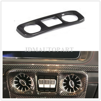 Middle Center Control Frame Carbon Fibre Trim Add on Cover Fit W464 2018+