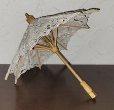 Vintage Doll Parasol 12 X 12"