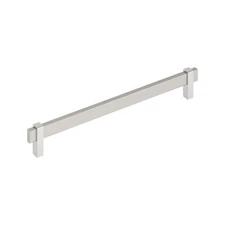 Amerock Mulino 10-1/16" C2C Satin Nickel/Polished Chr Cabinet Pull BP36726G1026
