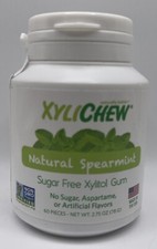 100 Xylitol Chewing Gum - Non GMO, Non Aspartame, Gluten Free  Sugar.EXP 7/27