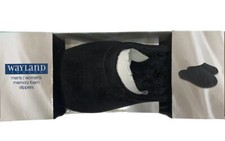 Wayland Square Men  s/Women  s Memory Foam Slippers