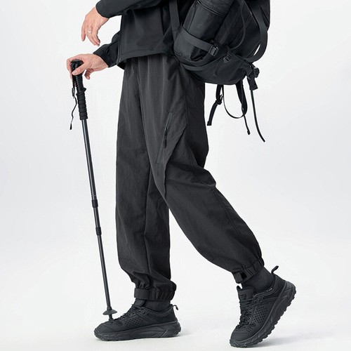 Men's Workwear Pants Spring Summer Long Trend Loose Fit Pants Sport Casual Pants - Picture 2 of 27