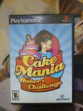Cake Mania: Baker's Challenge (Sony PlayStation 2, 2008) Destineer Rare CIB