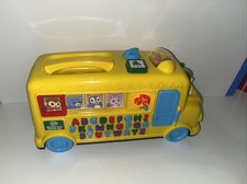 Leap Frog Phonics Fun Animal School Bus