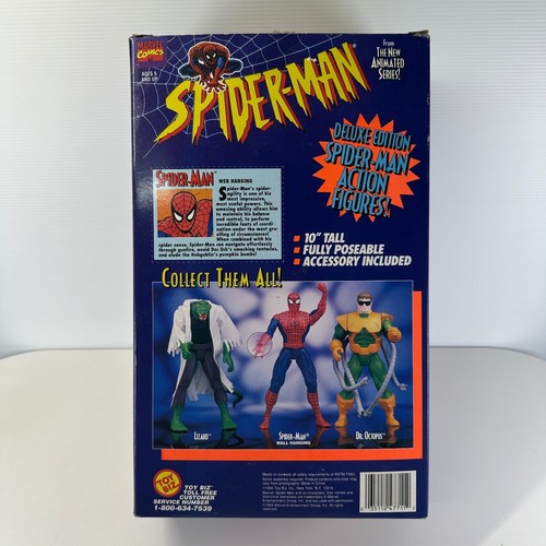 MINT IN BOX Vintage 1994 ToyBiz Spider-Man Animated Series 10" Deluxe figure - Bild 7 von 8