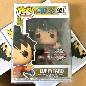 Funko Pop Onepiece Luffytaro 921 Special Edition Sticker Metallic Mint Ebay
