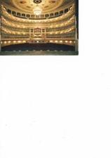 1 x AK color, Semperoper Dresden, Zuschauerraum, ungelaufen