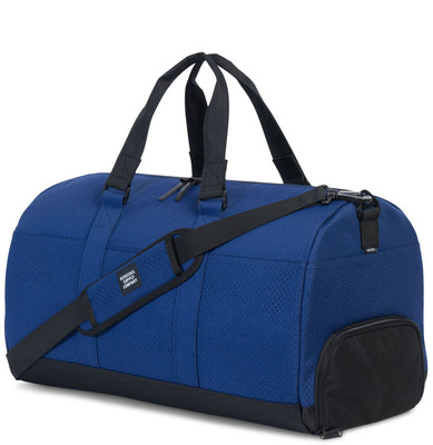HERSCHEL SUPPLY CO SUTTON MID 22L DUFFEL BAG HOUND BLUE//RED BRAND NEW w//TAG!!