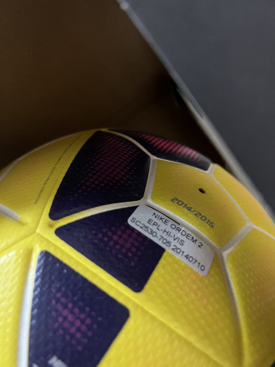 Nike Ordem Premier League Official Match Ball 14-15. Ball