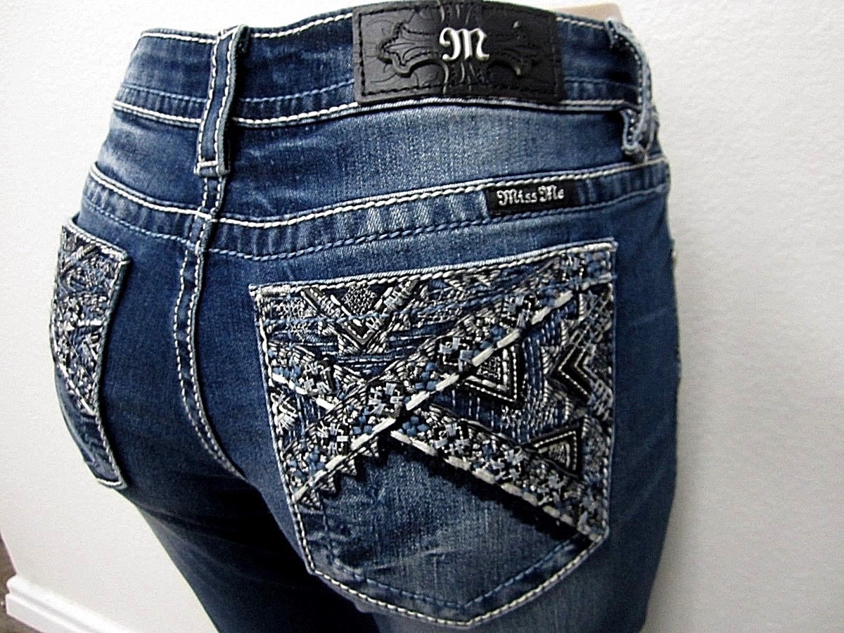 NWT Miss Me Jeans Cool Canyon Signature Bootcut JP7779B size 26 x