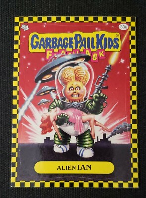 ALIEN IAN 30a Topps 2010 GARBAGE PAIL KIDS Flashback Series 1 GPK