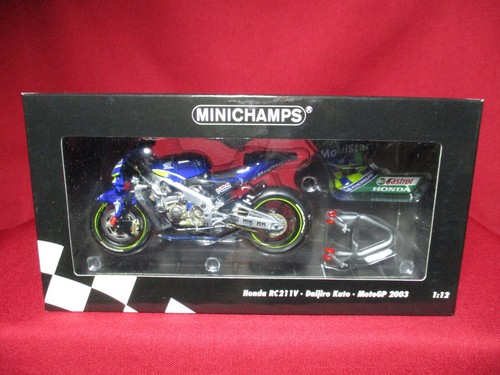 Daijiro Kato Honda RC211V Telefonica Movistar Gresini MotoGP 2003 1/12 Scale