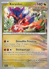 Carte Pokémon Koraidon 119/162 EV05 Forces Temporelles Rare FR