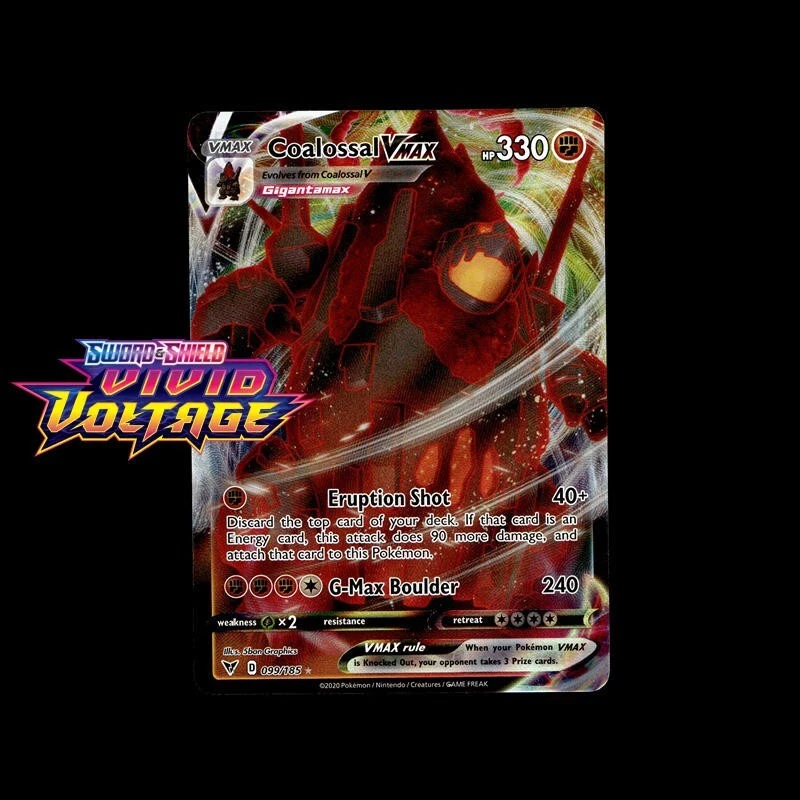 Coalossal VMAX Pokmon TCG Cards for sale | eBay Coalossal VMAX Pokmon TCG Cards for sale | eBay