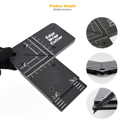 Furniture Edge Wrap Cutter Aid Tool Cutting Template for Wrapping - Main Image
