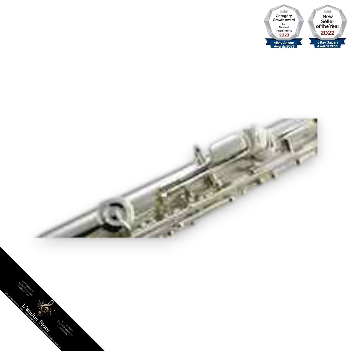 Pearl PF-505E Silver Flute E Mechanism Entry Model PF505E Pearl PF-505E Silver Flute E Mechanism Entry Model PF505E