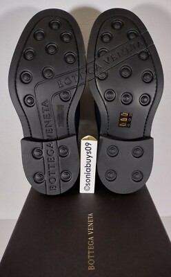 Bottega Veneta Men's Intrecciato Weave Varenne Leather Shoes