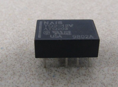 10PCS ORIGINAL TQ2-12V ATQ203 Panasonic Relay 10PINS