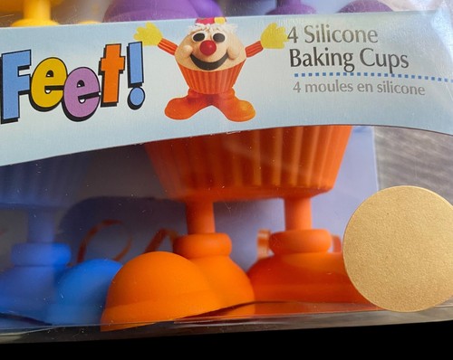 Wilton Silly Feet 4 Silicone Baking Cups , 4-Count - Picture 6 of 7