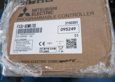 OPENED  Mitsubishi PLC Module FX3U-80MR-DS Programmable Controller In Box