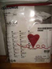 Covers for Baby Changing table pad Set of 2 COVERS White with blue red heart NEW