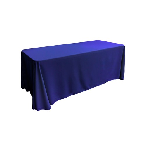 LA Linen Polyester Poplin Rectangular Tablecloth, 90 by 156-Inch. Made in USA - Picture 22 of 29