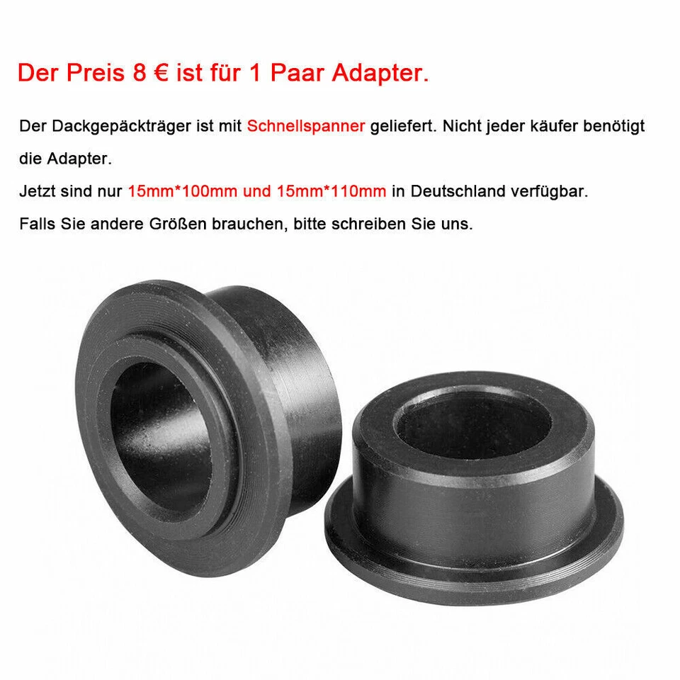 ROCKBROS Portabicicletas Portaequipajes de Techo Montaje Rápido Ventosa para 1-3 Bicicletas - Imagen 4 de 4