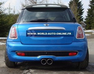 Silencieux Arrière Central Inox 2x100 Type 16 Mini Cooper S R56