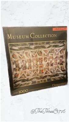 Clementoni Museum Collection Michelangelo Sistine Chapel 1000 Piece Puzzle 94931